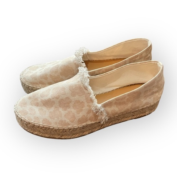 Splendid Laney Animal Print Espadrilles Size 10 - Picture 6 of 10